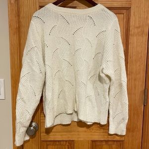A new day (from target) off white xl sweater